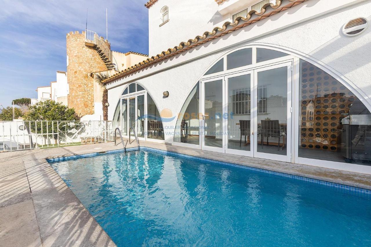 Rnet - Villa Piscina Port Primer Empuriabrava Esterno foto